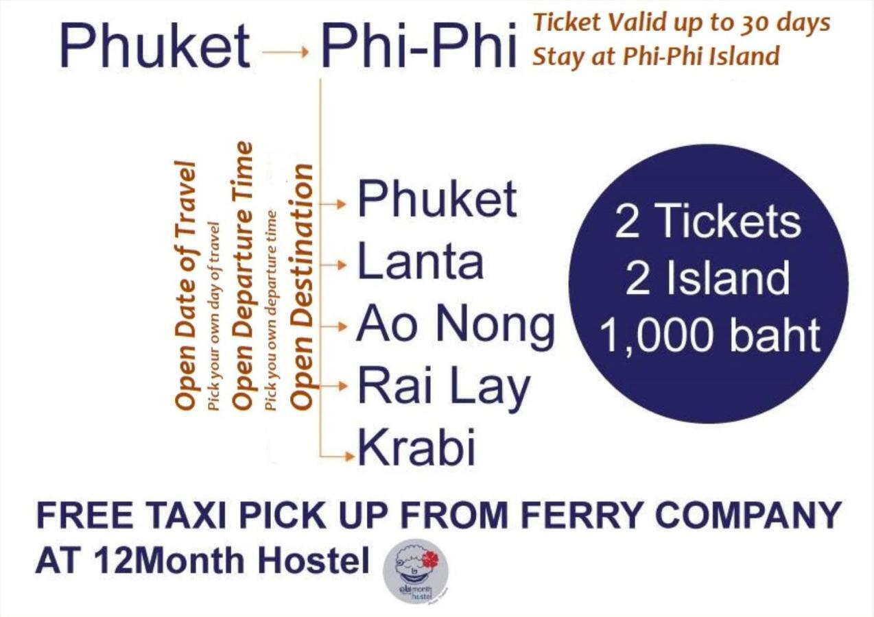 12Month Hostel Phuket Dış mekan fotoğraf